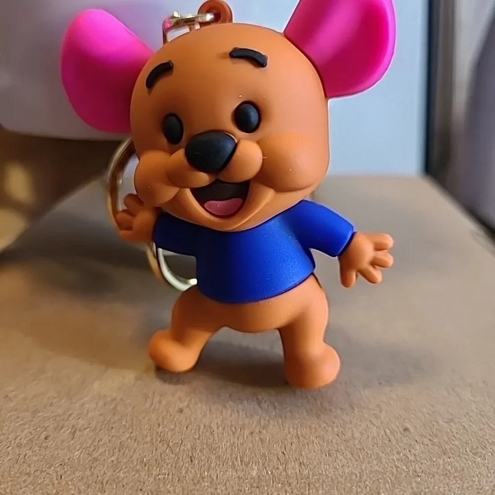 Unbranded Cartoon Character Keychain Unisex Multi-Color NWOT Collectible Auto‎